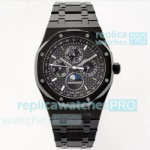 Swiss Replica Audemars Piguet Perpetual Calendar 26606 Black Watch Cal.5134 Movement
